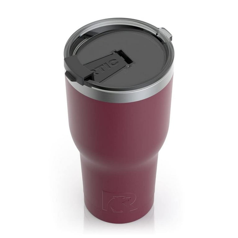  RTIC Coffee Mug, 12 oz, Maroon, Insulated Travel