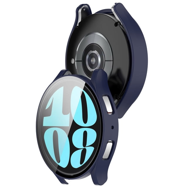Durable PC Smart Wristband Accessory With Integrated Tempered Glass Screen Protector For Watch Series 6 40mm Model