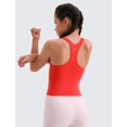 thumbnail image 2 of Musculosa CRZ YOGA Butterluxe Cuello Alto y Espalda Nadadora Roja Talle S, 2 of 5