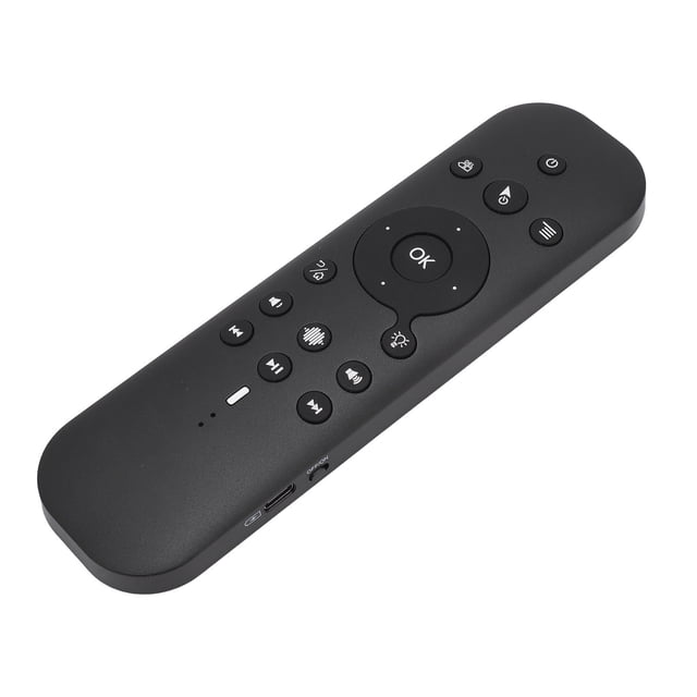 Control Remoto Inalámbrico Por Voz, Teclado Completo, Sensor De Movimiento Antivibración, Ratón Remoto Aéreo, Multifunción Para TV