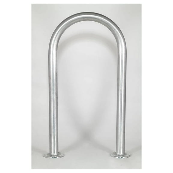 24" Aluminum Handrail - Marine Grab Bar for Docks, Decks, Boats & Pools - Safety Support Rail - White Powder Coated - Made in USA