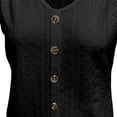 thumbnail image 7 of Womens T Shirt V NeckShort Sleeve Basic Black Womens Spring Tops Work Tops for Women, 7 of 7