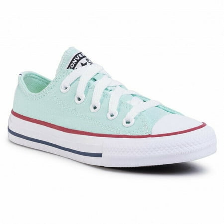 

Converse Chuck Taylor All Star Ox 666821C Zelen Pre School Kid Shoes AMRS710 (13)