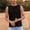 Black(New), variant on PNTUTB Summer Men's Solid Color Openwork Breathable Casual Crew Neck Sleeveless Loose Comfortable Tank Tops