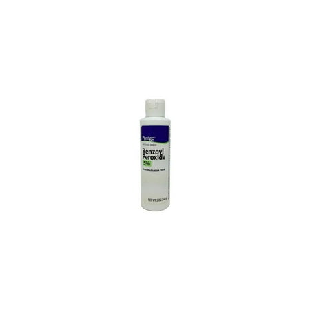 Perrigo Benzoyl Peroxide 5% Wash For Mild to Moderate Acne, 5oz, 6-Pack