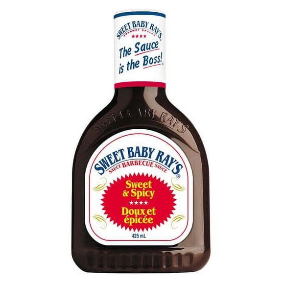 Sweet Baby Ray's Gourmet Sauces Sweet 'n Spicy Barbecue Sauce, 18 Oz (Pack of 16)