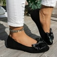 thumbnail image 6 of YLYL Women Ballet Flats Shoes Bowknot Round Toe Low Heel Slip on Fashion Casual Dress Shoes, 6 of 9