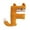 F, variant on Tnobhg Interactive Alphabet Plush Dog Toy with Sound Bite Resistant Teeth-grinding Relieve Boredom Attractive Dog Toy