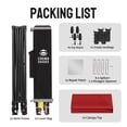 thumbnail image 6 of CROWN SHADES 10x10 Pop Up Canopy Patented Center Lock One Push Instant Outdoor Canopy Tent Red, 6 of 10