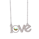 thumbnail image 1 of Hidrólisis de coco Collar de amor colgante joyería de encanto, 1 of 3