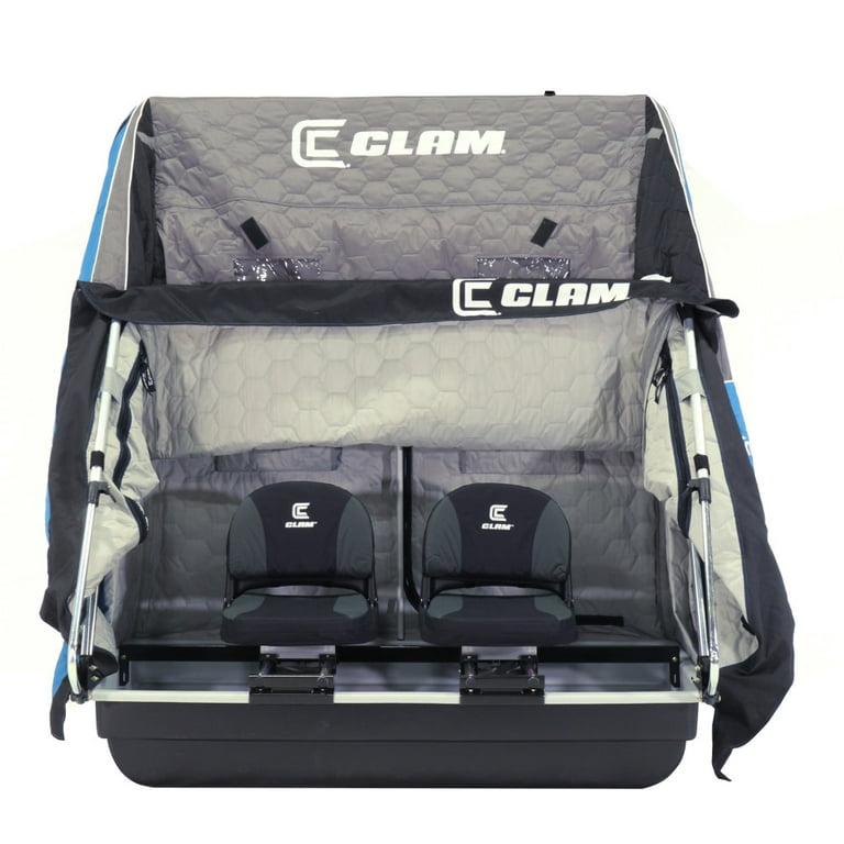 Clam Voyager TCX 2 Man Ice Shelter at Glen's