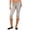 6# Light Gray, variant on Women Fold Over Capri Leggings Y2K Low Rise Elastic Waist Cropped Pants Knee-Length Skinny Yoga Athletic Pants Black S