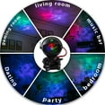 thumbnail image 2 of HQinX Astronaut Star Projector, Galaxy Light for Kids, Nebula Projector Light,with Remote Control,8 Modes,360° Projection,for Bedroom,Room Decoration, Home Theater, Ceiling, Timer(Black), 2 of 8