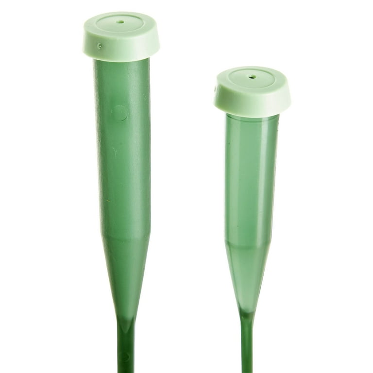 144 Pcs Floral Water Tubes Green Floral Tubes Plastic Flower Tubes for  Fresh Flowers with Rubber Cap for Flower Stem Arrangements Supplies, 2 Size  (12
