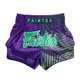 thumbnail image 1 of Fairtex Slim Cut Muay Thai Boxing Shorts (Racer Purple, Medium), 1 of 5