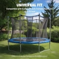 thumbnail image 3 of Yescom Universal Trampoline Replacement Enclosure Poles Accessories with Clamp and Hardware Fits 6 Straight Poles Trampoline, 3 of 9