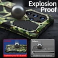 thumbnail image 6 of for Samsung Galaxy S24 Ultra case 2024 Metal Hard  Phone Case Cover Case para Screw(with Soft Screen Protector) Heavy Duty Rugged Military Grade, 6 of 12