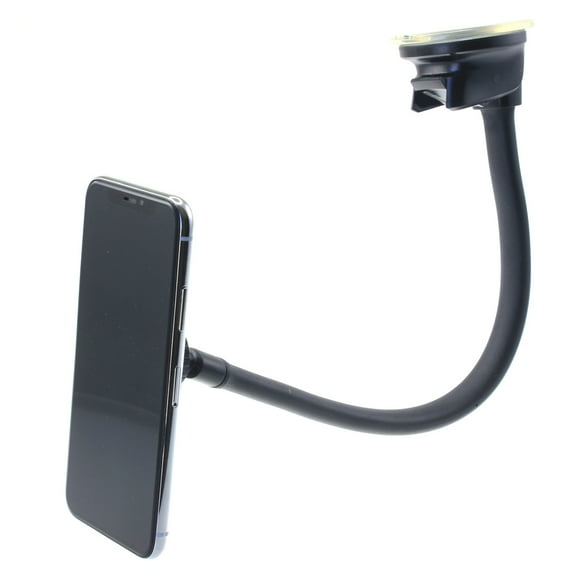 Magnetic Car Mount for Moto G Power (2022) Phone - Holder Dash Windshield Strong Grip Long Gooseneck Strong Magnets L8A Compatible With Motorola Moto G Power (2022)