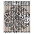 thumbnail image 1 of ABPHQTO Cortina de ducha impermeable azteca 160x180 cm, 1 of 1