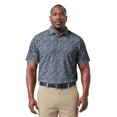 thumbnail image 5 of Ben Hogan Performance Men's & Big Men's Micro Floral Print Short Sleeve Polo Shirt, up to 5XB, 5 of 8
