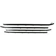 Door Window Belt Weatherstrip - 4 Piece - Compatible with 1989 - 1992 Ford Ranger 1990 1991