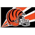 thumbnail image 1 of Cincinnati Bengals Drapeau 3 Pi. x 5 Pi. avec Œillets, 1 of 1