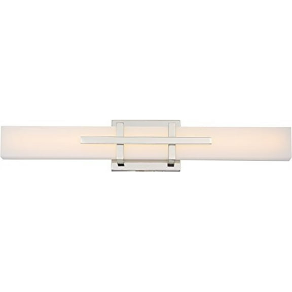 Nuvo 62-872 - Grill 2-Light LED Sconce; Polished Nickel Finish