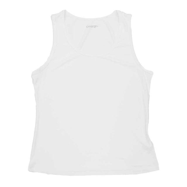 Top George para Mujer Escote Redondo Blanco Talla EG
