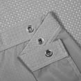 thumbnail image 4 of Awesome Home Waffle Weave Shower Curtain with Snap-in Liner 12 Hooks Included 36"Wx72"L - Grey, 4 of 5