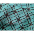 thumbnail image 4 of oneOone Silk Tabby Fabric Check Ikat Decor Fabric Printed BTY 42 Inch Wide, 4 of 4