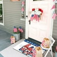 thumbnail image 6 of LHNFT 4th of July Doormats Entryway Rugs Outdoors Indoors Patriotic Stripes and Stars Non-Slip Entrance Welcome Door Mats, Memorial Day Independence Day 31.5x19.7 Inch, 6 of 6