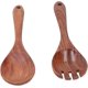 thumbnail image 1 of Servidores De Ensalada De Madera, Cuchara De Ensalada De Madera Tenedor Juego De Servir Ensalada De Madera De Acacia Mezclar Cena Tenedor Y Cuchara Juego De Cubiertos De Cocina De Cocina (2 Piezas, Madera C ZefeiWu 9024735316510, 1 of 1