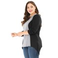 thumbnail image 4 of Top cruzado Agnes Orinda Cuell V Gris 3XL, 4 of 6