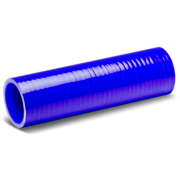 DNA Motoring SH-25-8-BL 2.5" X 8" INCH 3-PLY TURBO/INTAKE/INTERCOOLER PIPING SILICONE COUPLER HOSE BLUE