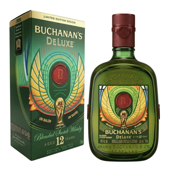 Whisky Buchanan's Deluxe 12 años 750 ml Edición Mundial 2026