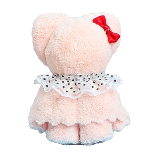 Yhmxh Decoración del baño Set de regalo de toalla de oso para bodas, dulces, regalos de Año Nuevo, artículos de regalo para el Día de la Mujer, cajas de regalo Gabinete de almacenamiento de baño