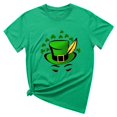 thumbnail image 2 of Pntutb T-Shirt à Manches Courtes Plus Size pour Femme Saint Patrick'S Day avec Col Rond et Manches Courtes, 2 of 4