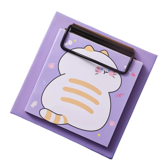 30Sheets Cartoon Note Pad with Clipboard 3x3Inch Small Pocket Memopad