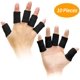 thumbnail image 4 of 20 piezas de protectores de mangas para los dedos, soporte para el pulgar, protector de compresión elástico para aliviar el dolor, la artritis, el dedo en gatillo, deportes (azul, negro) Sincero Hogar, 4 of 7