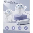 thumbnail image 3 of Extractor de leche Momfree K3, minimotor de manos libres con 180 ml, 3 of 9