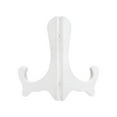thumbnail image 3 of Uxcell 6" Easel Plate Holder, Plastic Folding Display Stand White for Decorative Picture Frame, 2 Pack, 3 of 6
