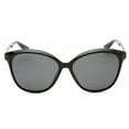 thumbnail image 2 of Polaroid Core PLD 4100/F/S 0807 M9 Women's Black Frame Sunglasses, 2 of 2