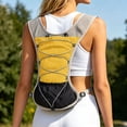 thumbnail image 7 of Fgnfyis Womens Backpack Multifunctional Outdoor Running Pack Lightweight Vest Breathable Mesh Reflective Secure Storage Men Hiking Backpack Men Gold, 7 of 7