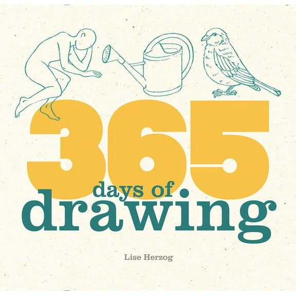 365 Days of Drawing, (Hardcover)