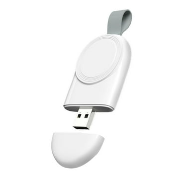 ifundom USB Magnetic Power Charger Watch Charger Fast Portable Professional Durable Compatible With Apple Watch (White Charging Time 4H)