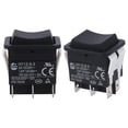 thumbnail image 1 of HY12-9-3 Small Industrial On Off Rocker Switch Push Button Boat Arc ABS Durable s202412245545, 1 of 2