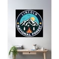 thumbnail image 2 of Lincoln National Forest Poster Wall Art, Modern Wall Decor, 24x24 UNFRAMED, 2 of 3