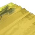 thumbnail image 3 of Bath Curtain & Non-Slip Bath Mat Set 12-Grommet Shower Curtain Memory Foam Bath Rug Yellow Summer Objects, 3 of 8