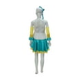 thumbnail image 4 of HPO Adult Women's School Idol 3Pc Costume | White Blue Halloween Costume, 4 of 6