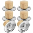 thumbnail image 2 of MRLESS 6pcs Pot Lid Knobs Universal Wooden Handle Replacement, 2 of 6
